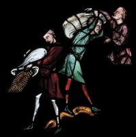 Chartres, Cathedrale, Vitrail, Joseph (2)